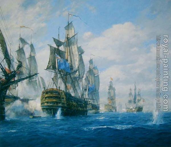 Geoff Hunt : The Battle of St. Vincent, 14th February, 1797